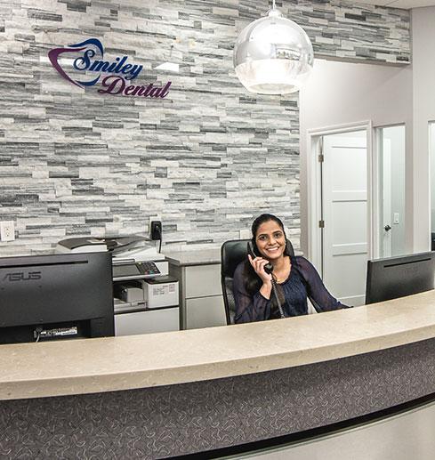 Bolton, ON dental clinic receptionist