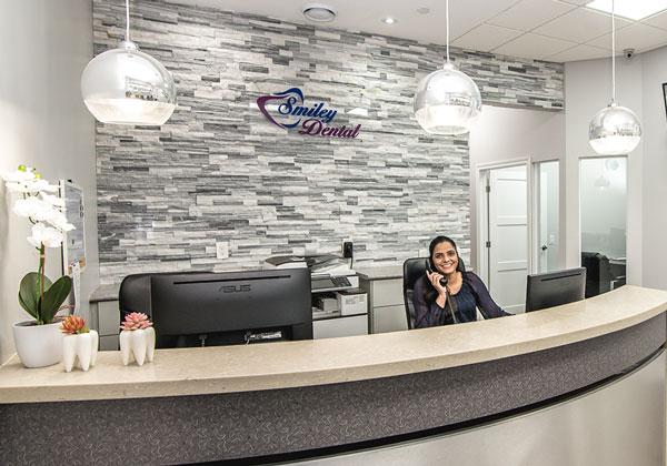Bolton, ON dental clinic receptionist